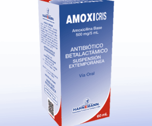 Amoxicris 500 mg X 60 mL - Suspensión