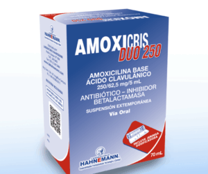 Amoxicris Duo 250 mg X 70 ml - Suspensión