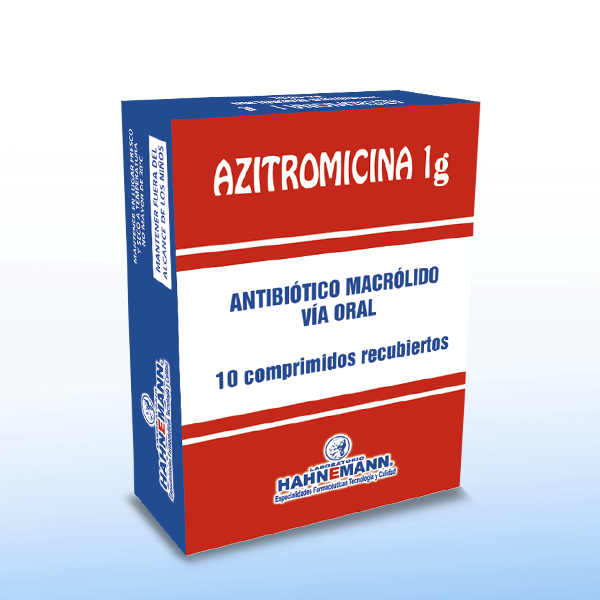 Azitromicina 1g - Comprimido