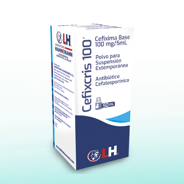 Cefixcris 100 mg X 50 ml - Suspensión