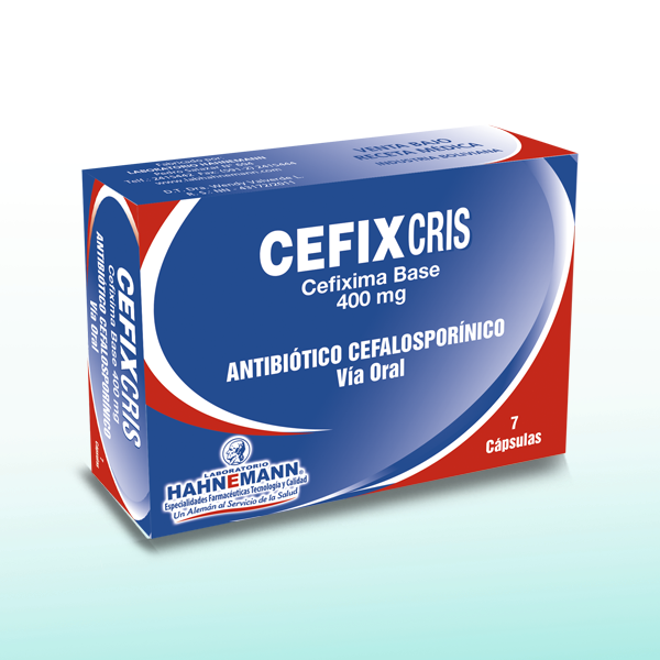 Cefixcris 400 mg – Cápsula