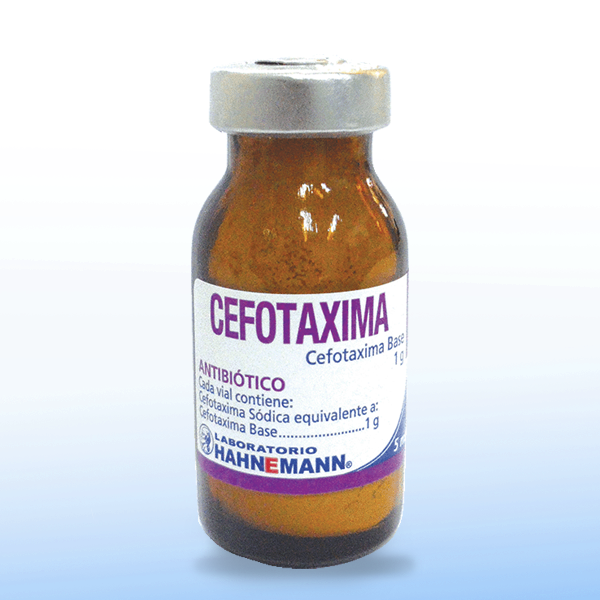 Cefotaxima 1 g - Vial