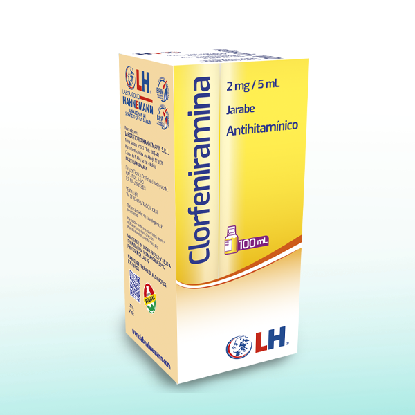 Clorfeniramina 2 mg X 100 ml - Suspensión