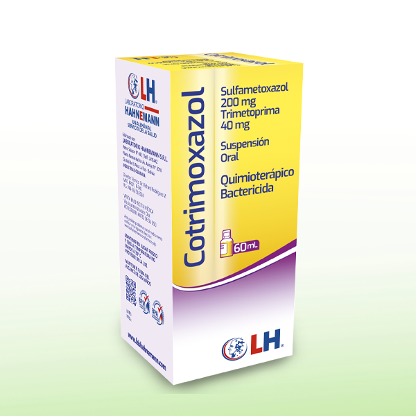 Cotrimoxazol 40 mg X 60 ml - Suspensión