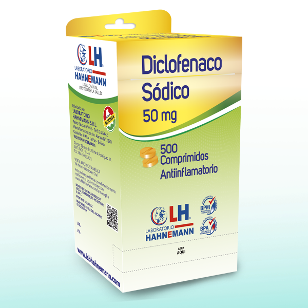 Diclofenaco 50 mg - Comprimido