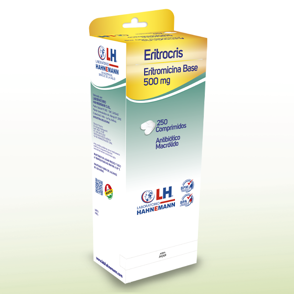 Eritrocris 500 mg  – Comprimido