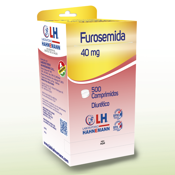 Furosemida 40 mg - Comprimido