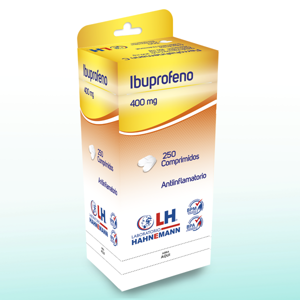 Ibuprofeno 400 mg - Comprimido