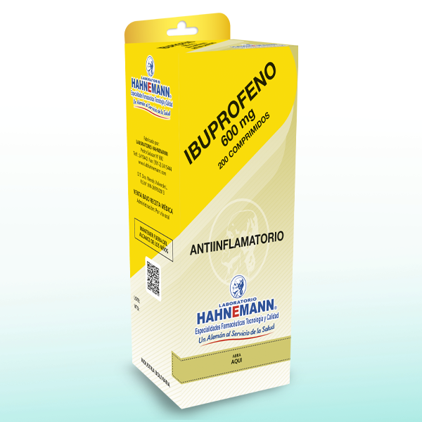 Ibuprofeno 600 mg - Comprimido