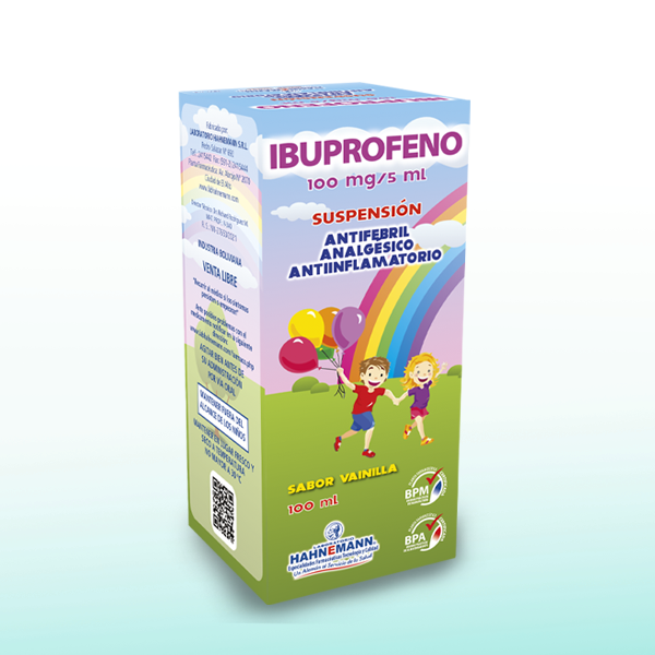Ibuprofeno X 100 ml - Suspensión