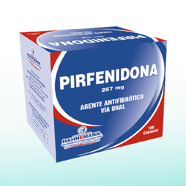 Pirfenidona 267 mg - Cápsula